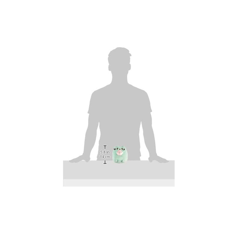 GUND Pusheenosaurus Standing with Egg, Green, 6 in