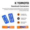 [25 Pack] K TOMOTO Racetrack Connectors Compatible with Hot Wheels