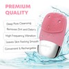 Exfoliware 3-in-1 Electric Facial Cleansing Brush - Silicone Face Scrubber