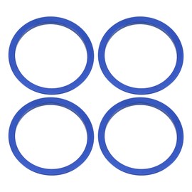 REPAIROCK 1set AC Vent Dashboard Decoration Rings for Toyota Tacoma 2016-2023 Air Conditioner Air Outlet Vent Cover Ring Decoration Trim Decoration Blue