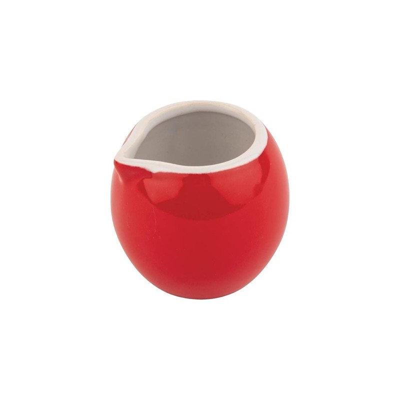 Olympia Cafe Milk Jug Red 70Ml 25Oz Restaurant Catering Tea
