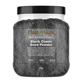 Black Cumin Seed Powder Ground 2 lbs. Jar - Nigella Sativa - Kalonji 100% Pure Natural Herb Spice.