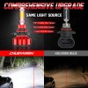CHUSYYRAY 6x 6000K LED Headlight Hi/Lo + Fog Light Bulbs