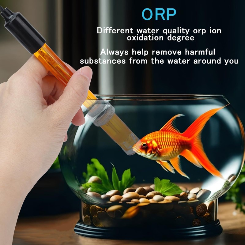 Deror ORP Replacement Probe, ORP Tester Measuring Electrode, Hydroponic Electrode,