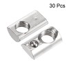 sourcing map M6 T Slot Nuts Roll in Spring T-nut