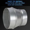 Air Duct Reducer 5" to 4", A-KARCK Round Duct Adapter