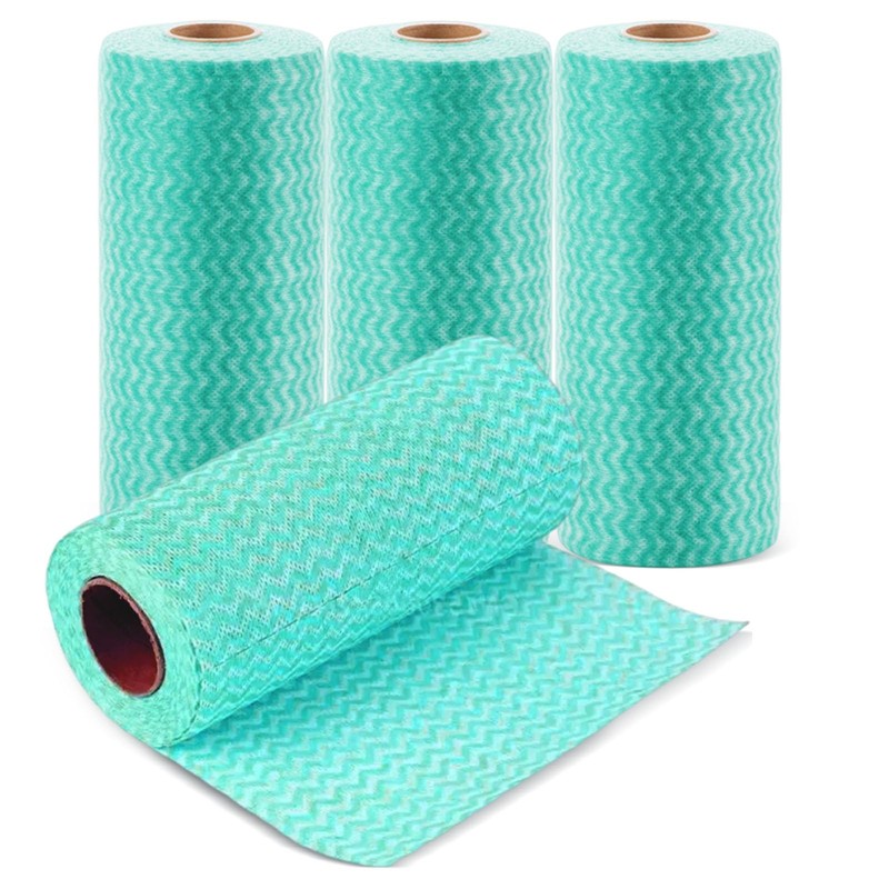 dogmoon J Cloth Roll, 4 Rolls All Purpose Cloths, 180