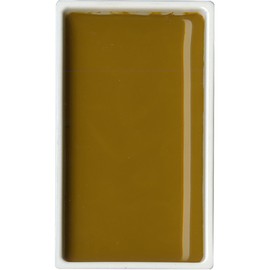Kuretake KURETAKE GANSAI TAMBI PAN - Yellow Ochre Watercolor Paint