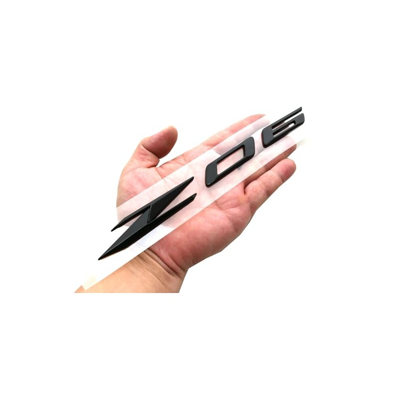 2Pcs Z06 Emblems 3D Badge Nameplate Letter Compatible with 2023-2024