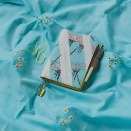 Almost daily notebook original (A6) notebook cover Geishido/Bijutsukai (ferryboat)