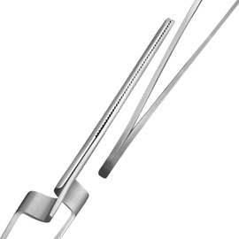 Dental Miller Articulator Papper Tweezer, Forceps, Holder Straight/Cross Teeth, Posigrip/Standard (POSIGRIP)