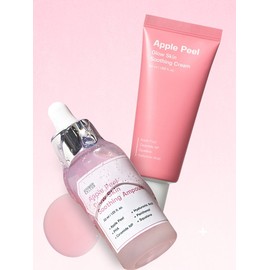 [1+1]Apple Peel Smooth Soothing Cream 50ml + Apple Peel Soothing Ampoule 30ml / [1+1]애플필 매끈결 수딩크림 50ml + 애플필 수딩앰플 30ml