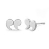 Boma Jewelry Sterling Silver Quotation Mark Stud Earrings