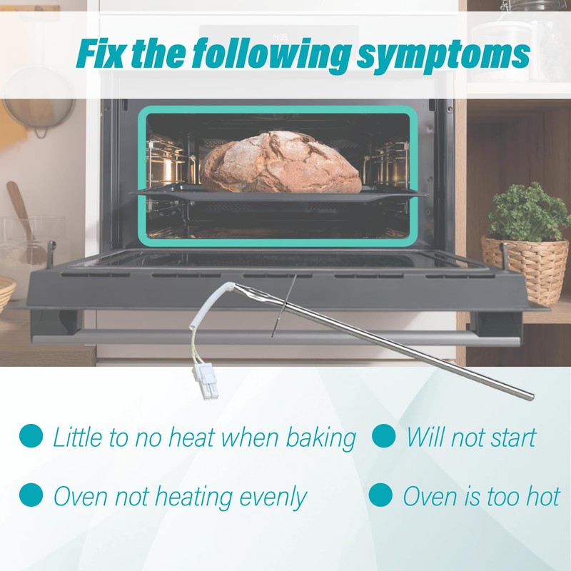 Replacement For Whirlpool Oven Range Temperature Sensor W10833885 W10586204 Temperature