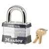 Master Lock, 5KA A383 Padlock Keyed Alike Laminated Steel (6