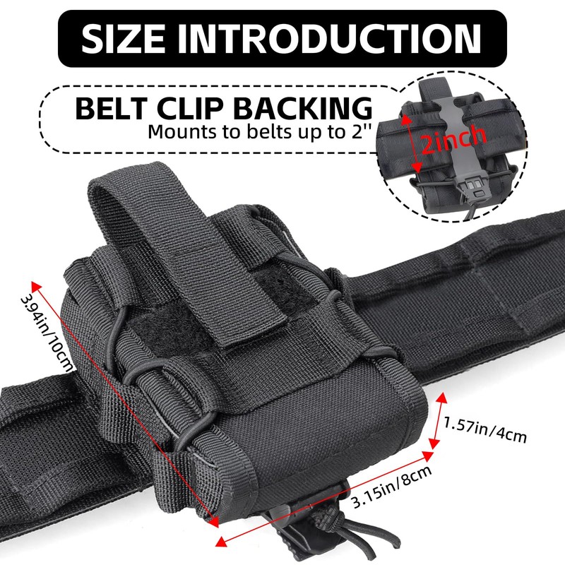 Handcuff Holster for Duty Belt, Handcuff Case Fit Asp/Law Enforcement