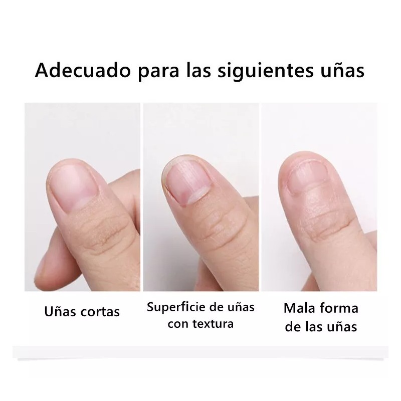 Dolores Caja 240 Uds Tip Uña Postiza Stiletto Natural Transparente
