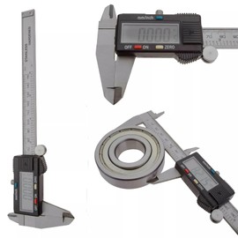 4YourHome 6" Digital LCD Vernier Caliper Guage Stainless Electronic Measurement Tools