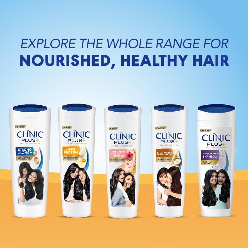 Clinic Plus Shampoo Strength and Shine with Egg Protein 355