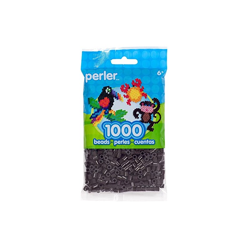 Perler 80-15262 Bulk Fuse Beads for Craft Activities 1000pcs, Cocoa