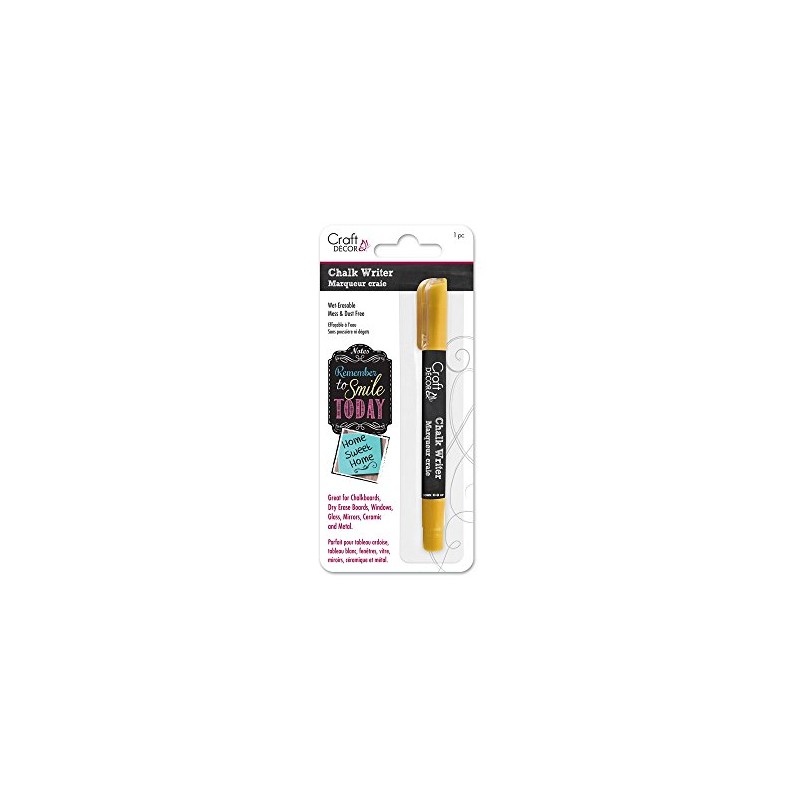 Chalk Writer, Mess Free, Wet-erasable marker for many surfaces -