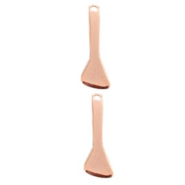 Healvian 2pcs Eye Cream Spoon Puffiness Eye Tools Eye Tool Face Cream Spoon Eye Mini Cosmetic Spoon Eye Beauty Makeup Spoon Eye Creams Eye Spoon