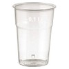 VEPATIM Brilliant Clear Drinking Glasses 100 ml with Filling Line