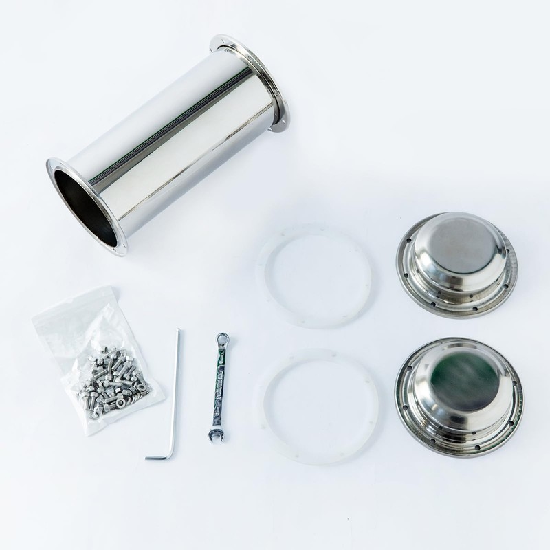 YCJvex Time Capsule Stainless Steel Waterproof Container (13.4 Inch)