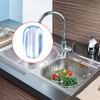 OIIKI 24 Pcs Kitchen Sink Rack Rubber Feet, Including 12pcs