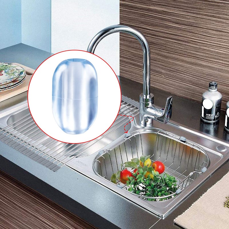 OIIKI 24 Pcs Kitchen Sink Rack Rubber Feet, Including 12pcs