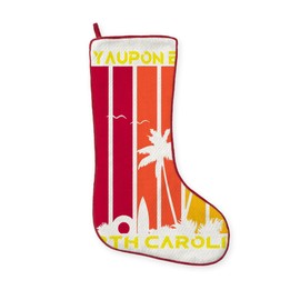 CafePress North Carolina Yaupon Beach Traditional Christmas Stocking 7.5"x19"