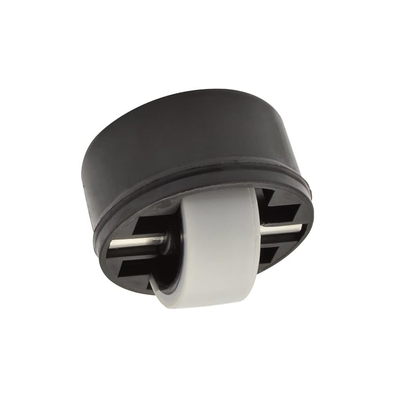 WAGNER ROLLER-MINI Soft Swivel Castor / Countersunk Roller Diameter 27