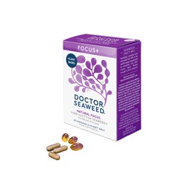 Doctor Seaweed | Focus+ Capsules | 1 Month Supply | Organic Scottish Seaweed with Vitamins