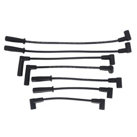 HiSport Spark Plug Wire Set 671-6128 Compatible with Jeep Wrangler Cherokee Grand Cherokee 1991-1999 4.0L 6 CYL Replacement for 6716128