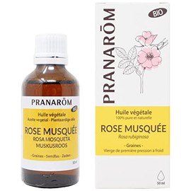 Pranarom Rose Hip Oil, 1.7 fl oz (50 ml) (PRANAROM Vegetable Oil)