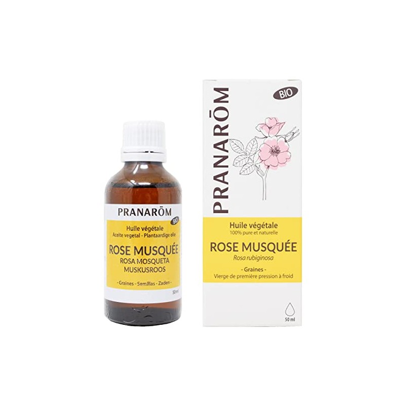 Pranarom Rose Hip Oil, 1.7 fl oz (50 ml) (PRANAROM