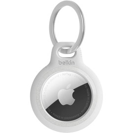 Belkin AirTag Case Keychain with Reflector White MSC003btWH