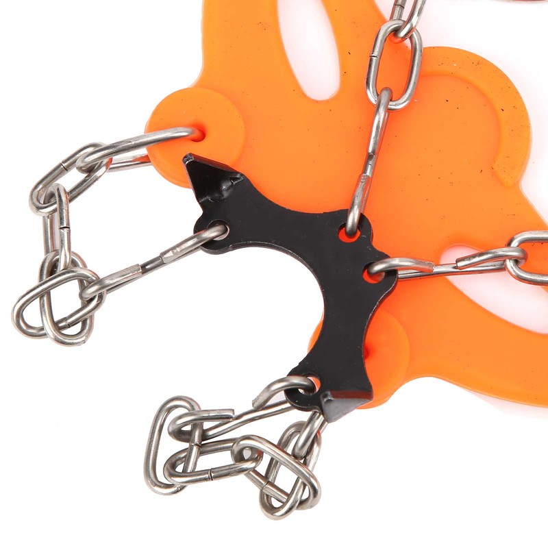 1 Pair 8 Teeth Crampons AntiSlip Traction Ice Cleats Snow