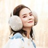 LCXSHYE Winter Ear muffs Faux Fur Warm Earmuffs Cute Foldable