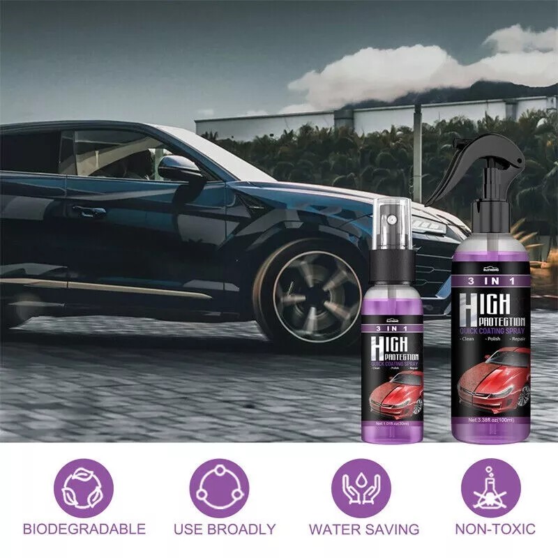 Unbranded 100ML 3 in 1 High Protection Quick Car Coat