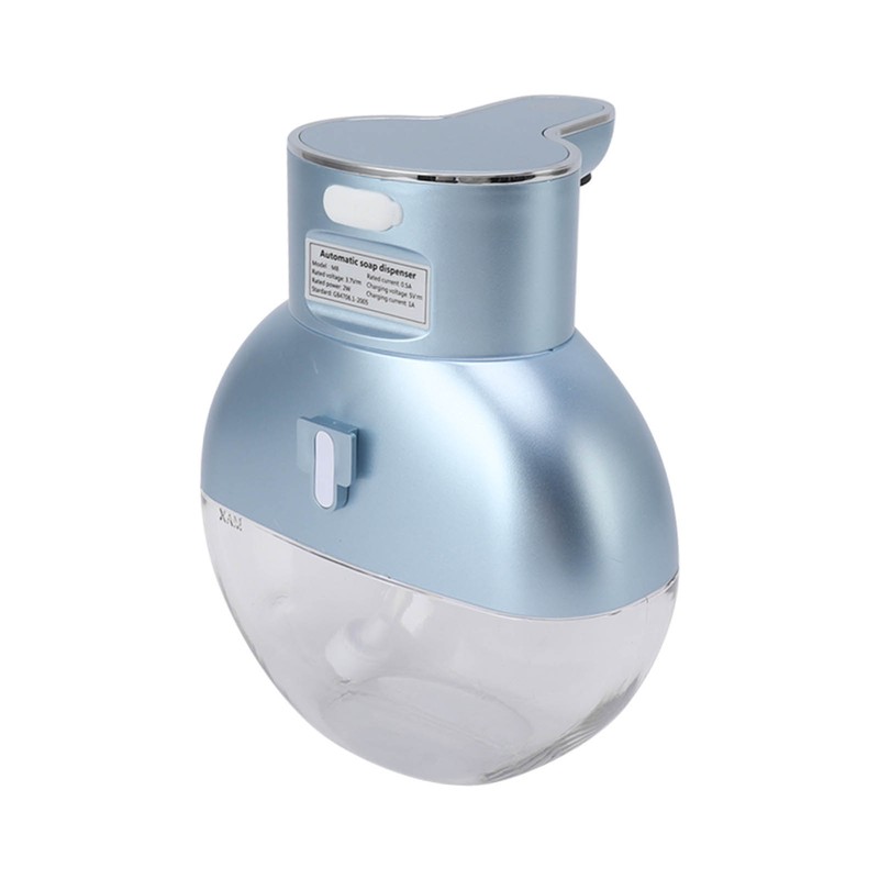 Automatic Soap Dispenser Touchless Rechargeable IPX6 Waterproof Wall Mounted Induction