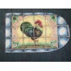 6 oven glove fabric pieces - KNOTT'S ROOSTER