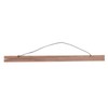 Magnetic Poster Frame Hanger DIY Reusable Black Walnut Magnet Poster