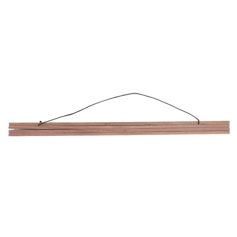 Magnetic Poster Frame Hanger DIY Reusable Black Walnut Magnet Poster