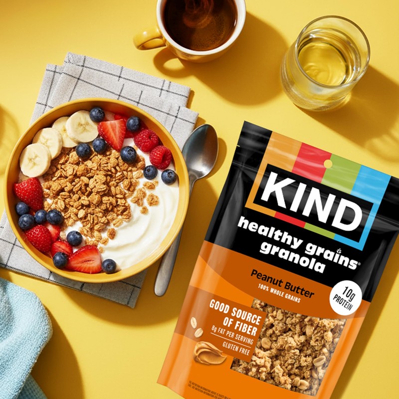 Kind Healthy Grains Granola, Peanut Butter Clusters, Gluten Free, Healthy
