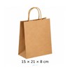 Kraft Paper Gift Bags with Handles for Party Favors –