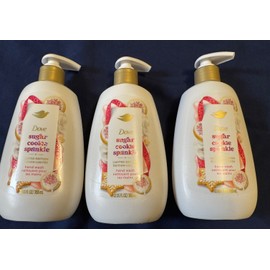 Dove Holiday Treats SUGAR COOKIE SPRINKLE Hand Soap Limited Edition Lot Of 3