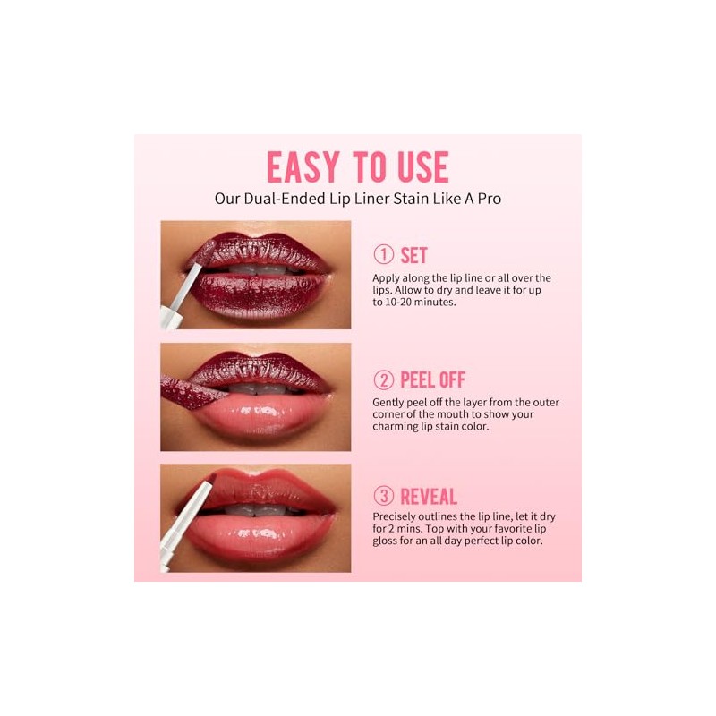 iMethod Tinte Delineador de Labios - Tinte de Labios, 2