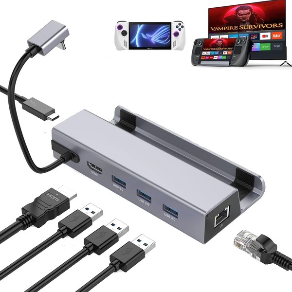 Docking Station for Steam Deck, 4K@60Hz HDMI 2.0 Steam Deck