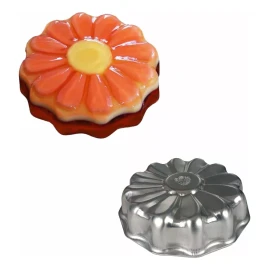 Odisea Molde De Aluminio Para Pastel O Gelatina Flor Gerbera 24 Cm